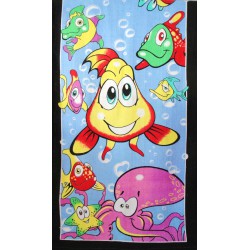 Cartoon fish towel and an...