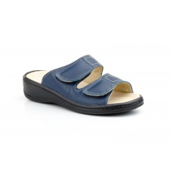 Leather leather sandal with...