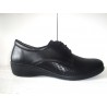Special wide leather shoes