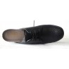 Special wide leather shoes