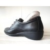 Special wide leather shoes