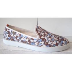 Canvas espadrille with...