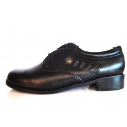Black shoe leather -50%...