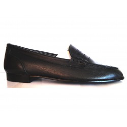 Black shoe leather -50%...