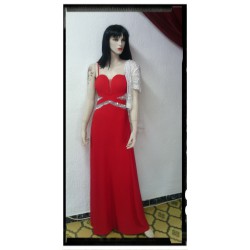 Prom red dress