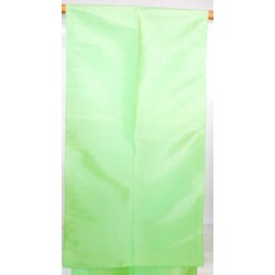 Green polyester shawl