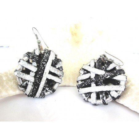Hademade multicolor earrings