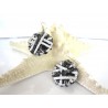 Hademade multicolor earrings