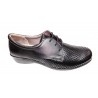 Special wide leather shoes