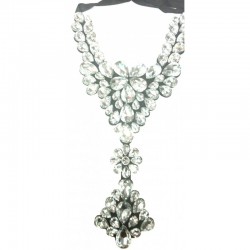 Large necklace with crystal...