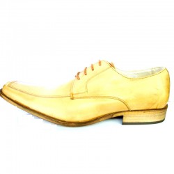 Beige shoe leather slip