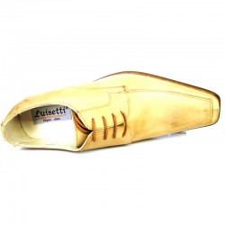 Beige shoe leather slip