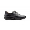 Black leather shoe