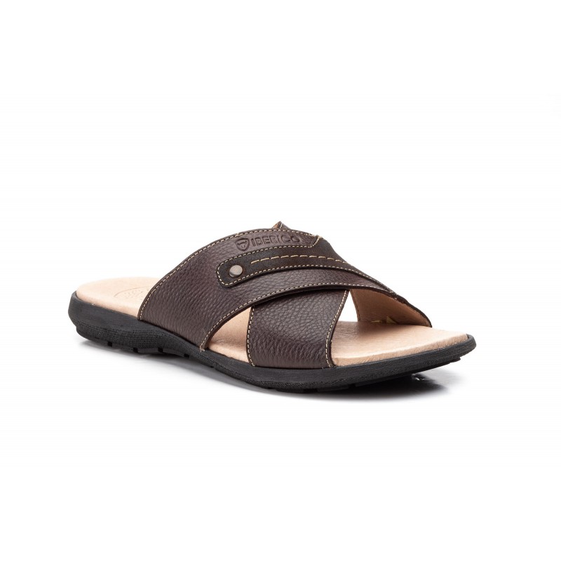 IBERICO 2023 Leather sandal type shovel, comfort insole, rubber sole