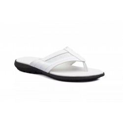IBERICO 3021 White Leather sandal type shovel, leather inner, gel insole, rubber sole, non slip.