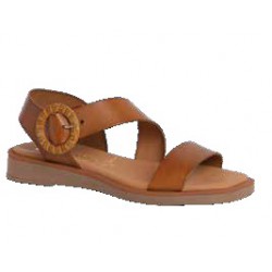 MARILA  AMSTER Leather sandal, flat, comfort insole, non-slip