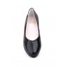 Guantiflex 8855 Special wide leather shoe with heel, rubber sole