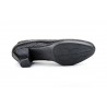 Guantiflex 8855 Special wide leather shoe with heel, rubber sole
