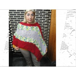 Wool poncho various colors