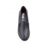 Par y Medio 17001 leather moccasin, rubber sole, double sole, flexible, non slip, 24 hours style