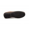 Par y Medio 17001 leather moccasin, rubber sole, double sole, flexible, non slip, 24 hours style