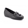 Antonella 2016 Leather moccasin, rubber sole, non slip, made in Spain