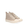 ETIKA Botas  de sport beige, con suela doble, cierre de cremallera y cordones, ligera, antideslizante, buen agarre
