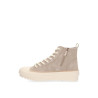ETIKA Botas  de sport beige, con suela doble, cierre de cremallera y cordones, ligera, antideslizante, buen agarre