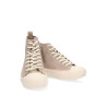ETIKA Botas  de sport beige, con suela doble, cierre de cremallera y cordones, ligera, antideslizante, buen agarre