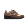 Sporty  shoe, wedge and flexible, velcro closure, rubber sole,  non-slip