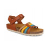 4404 Anatomical Bio Leather wedge sandals, leather insole, non-slip, rubber sole
