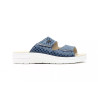 780 Leather  wedge sandals with letaher insole, and velcro