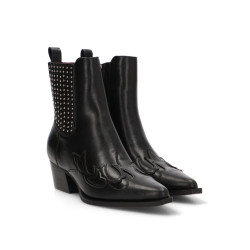 ETIKA Black ankle boots,...