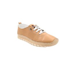 CASUAL LEATHER sneakers, elastics laces, 48 Horas