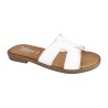 Sandalias Pala Mujer de Piel Real - Diseño Icónico "H" - Fabricadas en España - Modelo Veranas