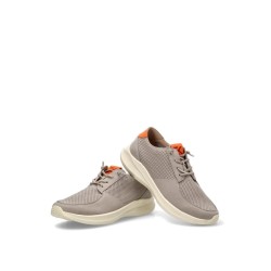 SPORTS leather SHOE, ETIKA MEN'S, elastics laces, removable insole, good girp