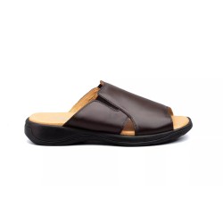 Brown and Black Comfort Leather Sandals: The Rest Your Feet Deserve | Made in Spain