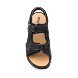 MORXIVA 7001 Californian leather with velcro, soft insole, comfort, non-slip