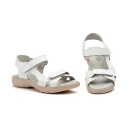 Leather sandal, comfort and soft insole, non-slip, Walking