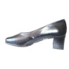 Special wide leather shoe with heel, Pember