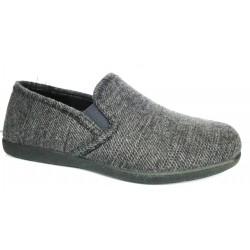 Grey slippers closed